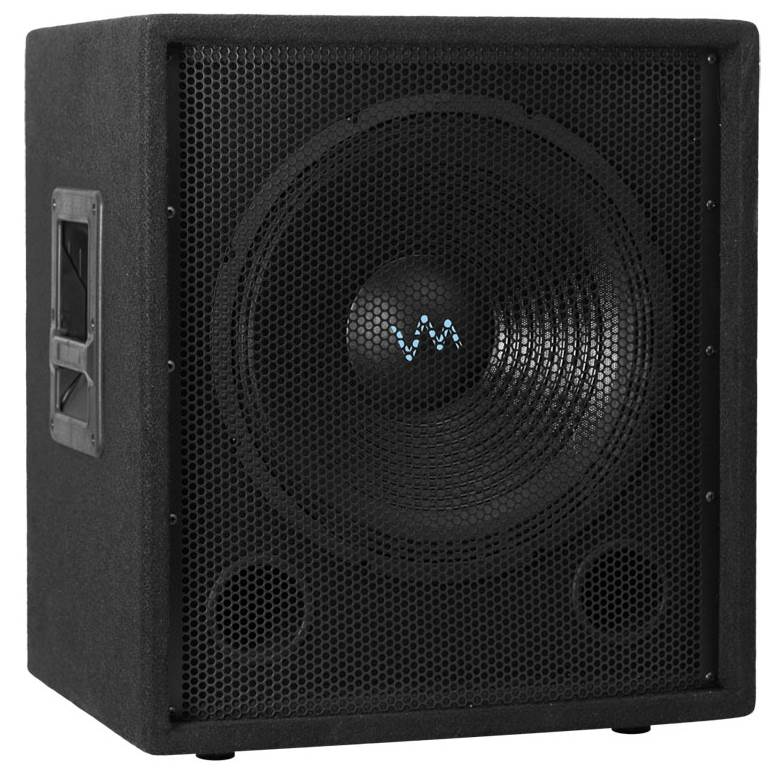 VM Audio VAS15SUB 15" 1500 Watt Passive Sub + VAS310P 10" DJ SPEAKER + Pole