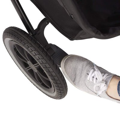 Evenflo Folio3 Stroll & Jog Travel System w/ LiteMax 35 Infant Car Seat, Skyline