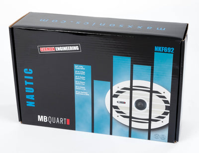 4) New MB QUART NKF-692 6x9" 260 Watt 2-Way Marine/Boat Audio Speakers Stereo