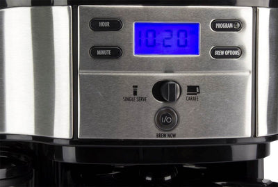 Hamilton Beach 4 Slice Toaster Oven & 12 Cup Digital Coffee Maker Kitchen Bundle