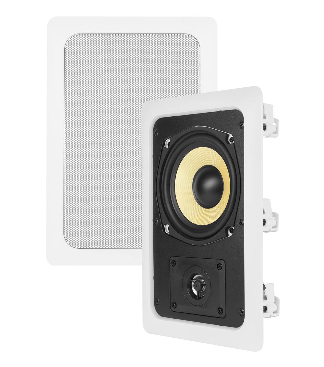 NEW VM Audio 5.25" 5.1 Full Surround Sound System - 3 In Wall and 2 In Ceiling