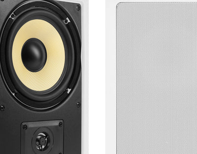 VM Audio Elux 6.5" 5.1 Surround Sound System - 3) In Wall + 2) Ceiling Speakers