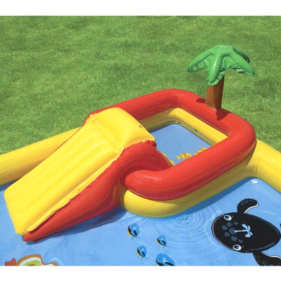 Intex 100" x 77" Inflatable Ocean Play Center Kids Backyard Kiddie Pool & Games