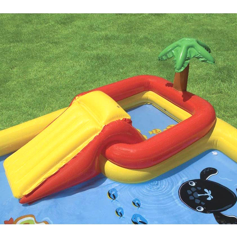 2) Intex Ocean Play Center Kids Inflatable Wading Pool - 57454EP (Open Box)