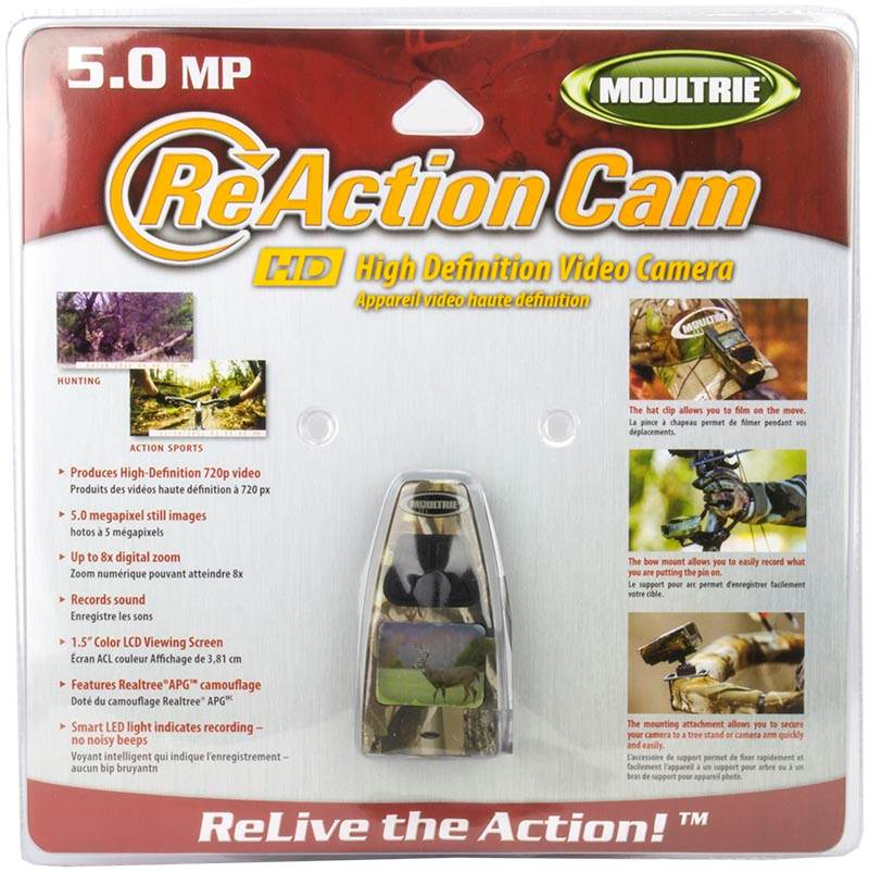 MOULTRIE Reaction Cam 5MP Game Trail Camera w/ HD Video | DGS-AC - For Parts