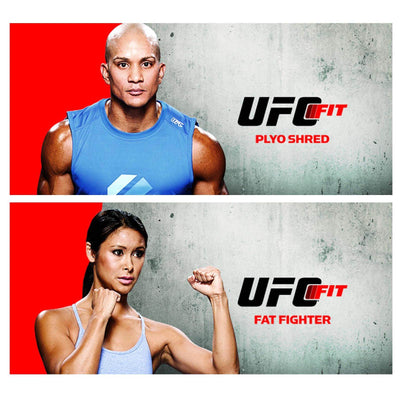 UFC FIT 12-Week Home Training Exercise Fitness DVD Workout Program (Open Box)