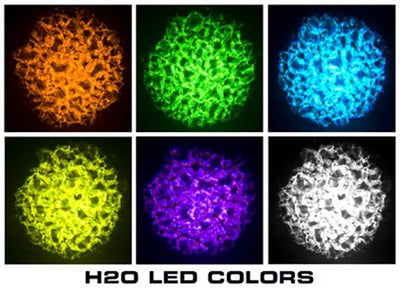 NEW AMERICAN DJ H2O IR LED Water Flowing Light Effect + Chauvet H700 Fog Machine