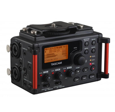 Tascam 4-Channel Linear PCM Audio Portable DSLR Film Recorder/Mixer (Open Box)