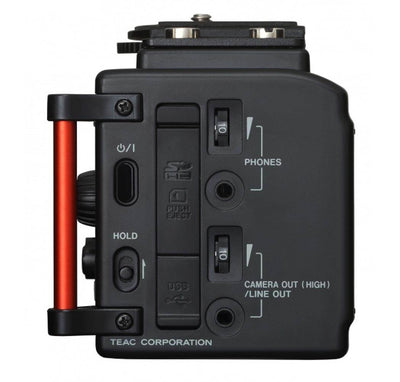 Tascam 4-Channel Linear PCM Audio Portable DSLR Film Recorder/Mixer (Open Box)