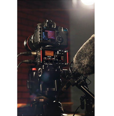 Tascam 4-Channel Linear PCM Audio Portable DSLR Film Recorder/Mixer (Open Box)