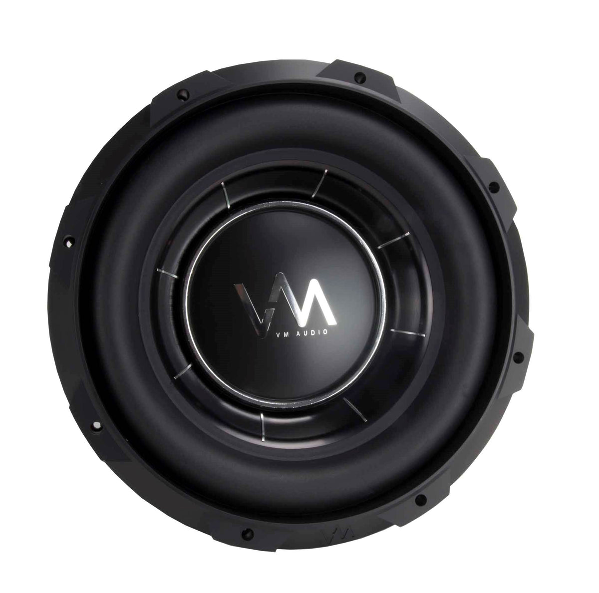 2) VM Audio ECW120 Encore 12" Subwoofers + Q-POWER Dual Sealed Sub Box Enclosure