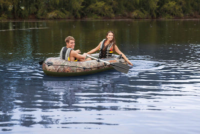 Intex Realtree Camo Seahawk 2 Inflatable Boat Fishing Raft | 68340EP (Open Box)