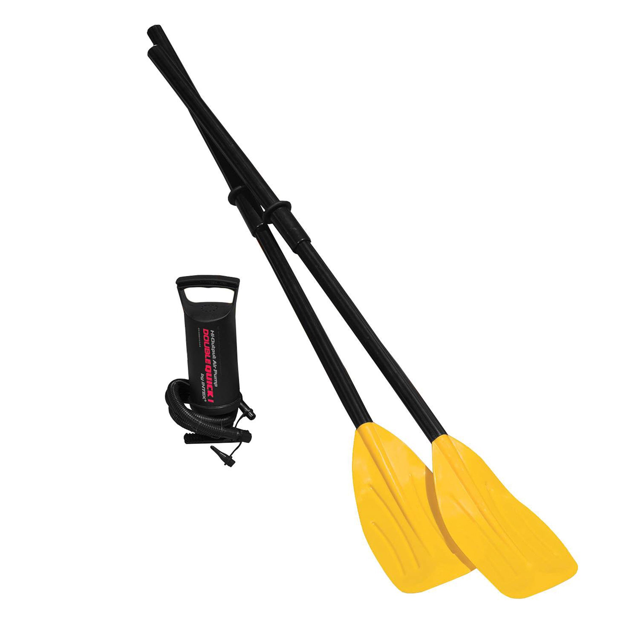 Intex Explorer 300 Inflatable Fishing 3 Person Raft Boat Pump & Oars (For Parts) - VMInnovations