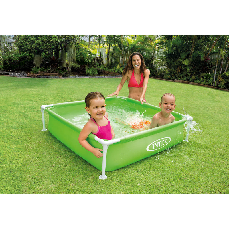 Mini Frame Kids 48x48x12 Inch Beginner Kiddie Swimming Pool, Color Varies (Used)
