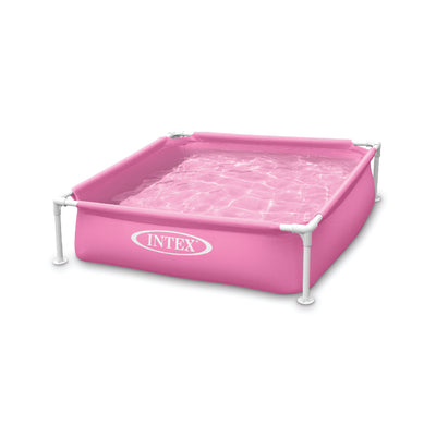 Mini Frame Kids 48x48x12 Inch Beginner Kiddie Swimming Pool, Color Varies (Used) - VMInnovations