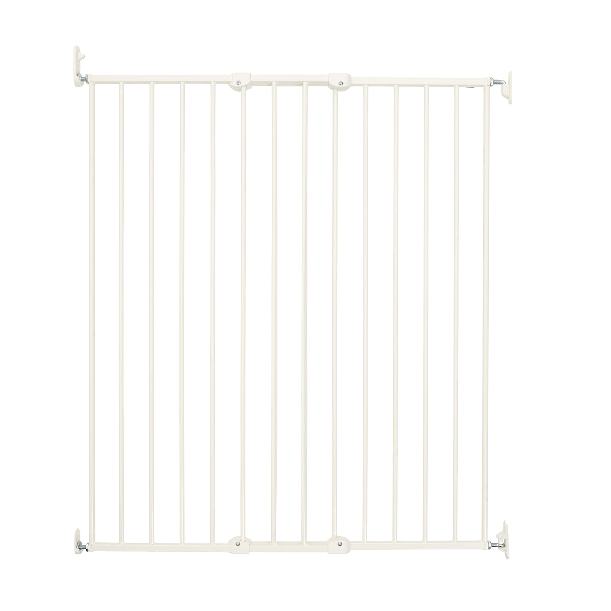 Scandinavian Pet Design Streamline Extra Tall 42" Pet Gate, White (2 Pack)