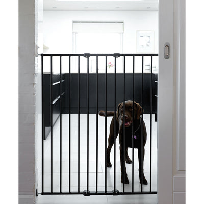 Scandinavian Pet Design Streamline Extra Tall 42" Pet Gate, White (2 Pack)