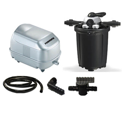Pondmaster 05625 Pond 5500 Gallon ClearGuard Pressure Filter + Backwash Air Kit