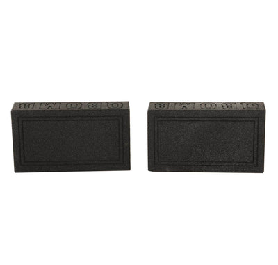 QPower QBomb Single 10" Sealed Subwoofer Box with Bedliner Spray, 2-Pack (Used)