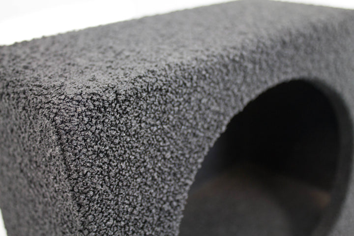 Q-POWER Q-Bomb 6x9" Car Wedge Speaker Boxes with Bedliner Spray, Pair (Used) - VMInnovations