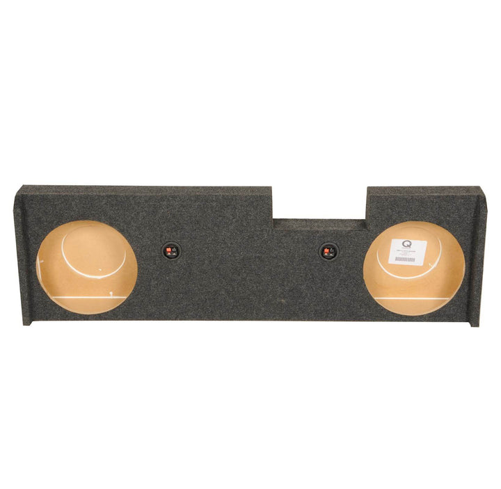 NEW! GMC Chevy Crew Cab 2014-2015 Underseat Dual 12" Subwoofer Sub Box Enclosure