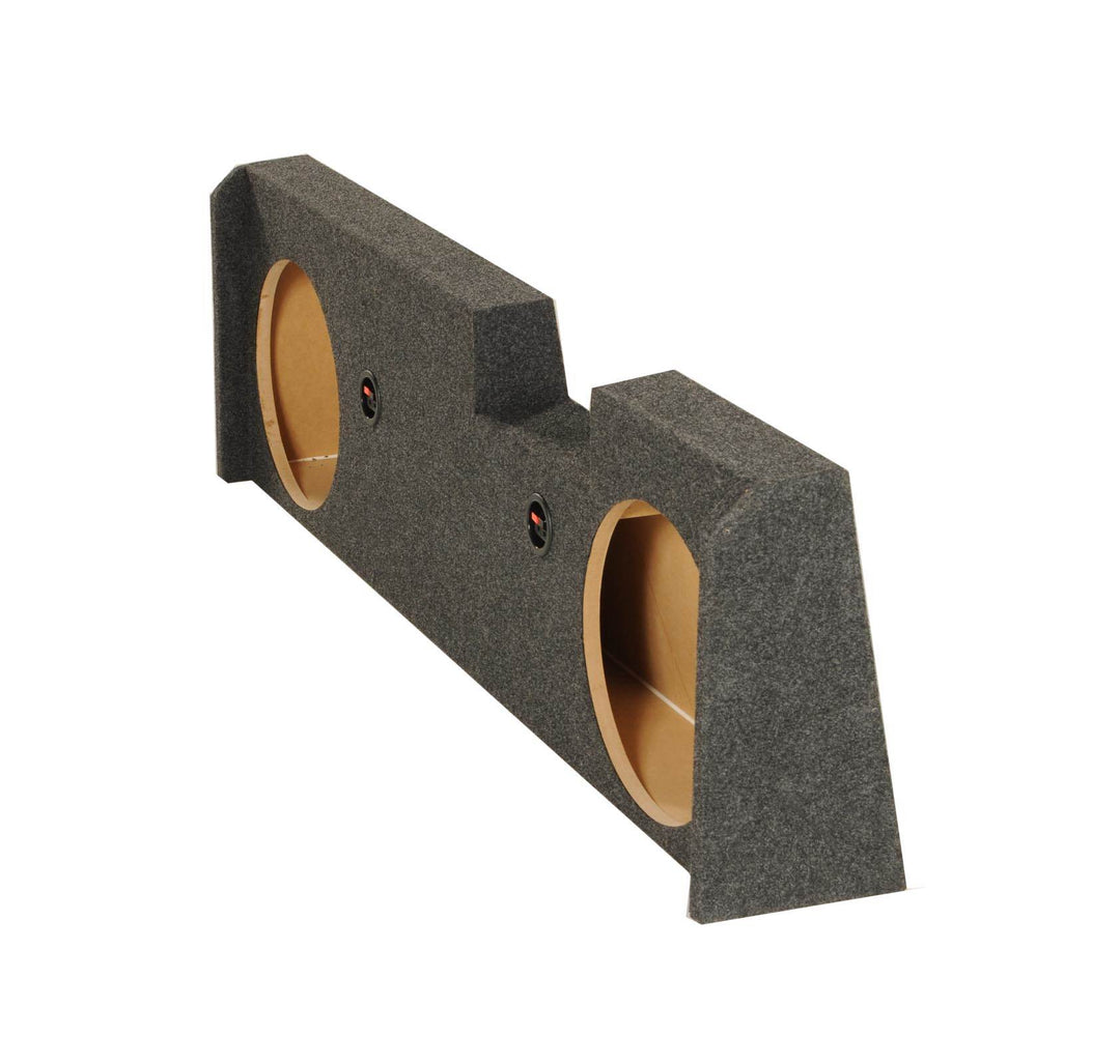 NEW! GMC Chevy Crew Cab 2014-2015 Underseat Dual 12" Subwoofer Sub Box Enclosure