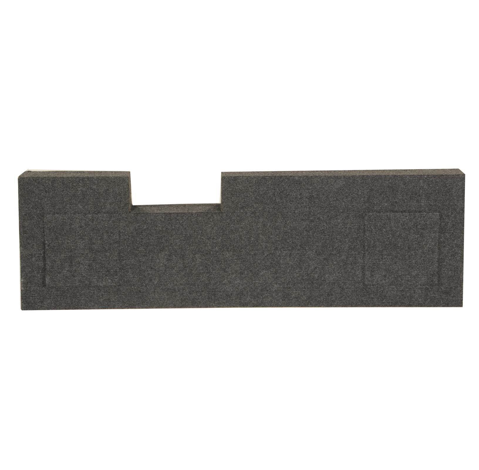 GMC Chevy Crew Cab 2014-2015 Underseat Dual 12" Sub Box Enclosure (Damaged)