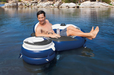 Intex River Run Connect Inflatable Floating Beverage Cooler | 56823EP (Open Box)