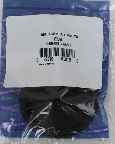 Pentair EU9 Kreepy Krauly Swimming Pool Cleaner Debris Valve Replacement, Black