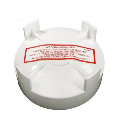Pentair R172008W Pool Spa Threaded White Cap Replacement Rainbow Chlorine Feeder