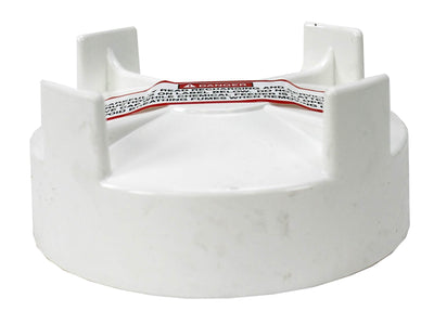 Pentair R172008W Pool Spa Threaded White Cap Replacement Rainbow Chlorine Feeder