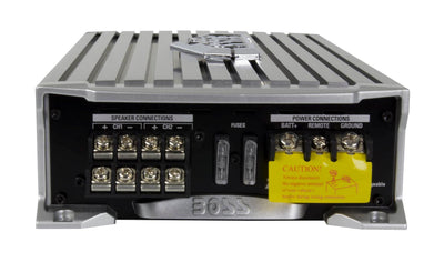 Boss AR16004 1600W 4-Ch Car Amplifier + Remote + 2.0 Farad Cap + 4 Ga Amp Kit