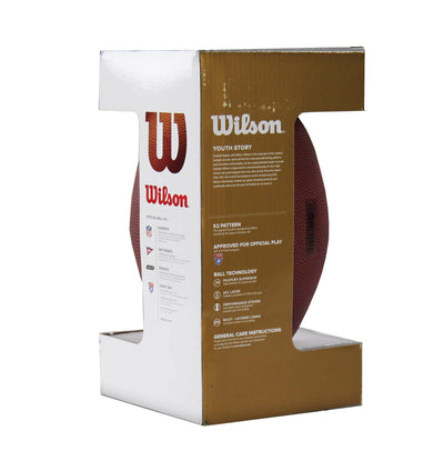 (18) WILSON K2 Pee-Wee Size Soft Composite Leather Game Sport Footballs |WTF1712
