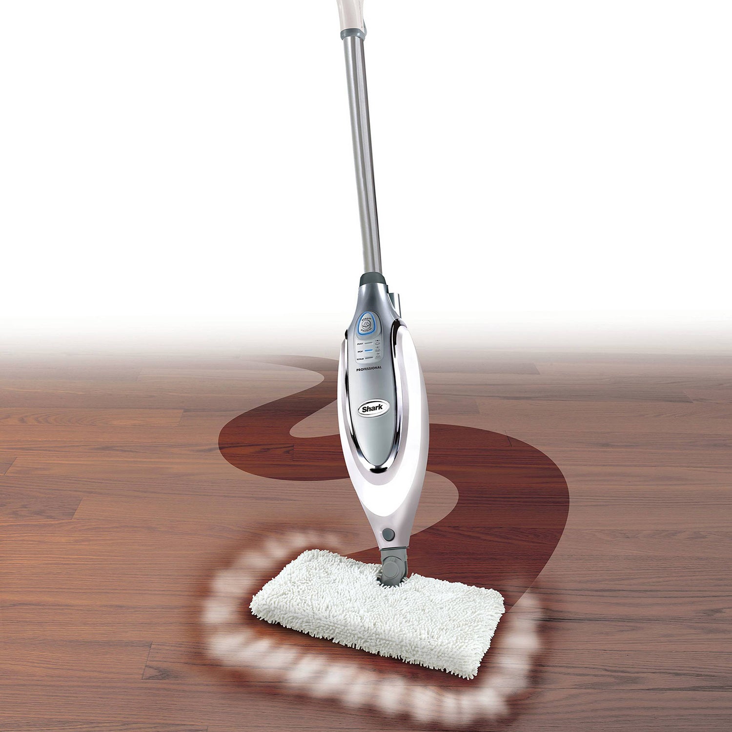 Shark Dust, Mop, & Scrub Steam Pocket Mop Certified Refurbished (Used)