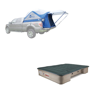 Napier Sportz Crew Cab Truck Bed Tent & GrayAirBedz Truck Bed Air Mattress