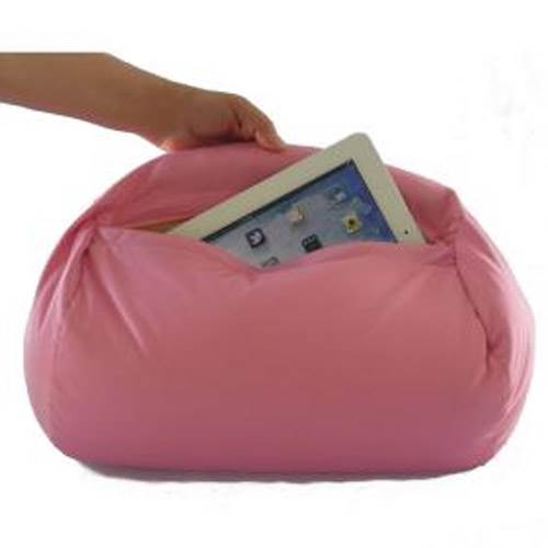 Renegade Lap Pro Classic iPad Tablet E-Reader Stand Beanbag Accessory - Pink