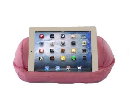 Renegade Lap Pro Classic iPad Tablet E-Reader Stand Beanbag Accessory - Pink