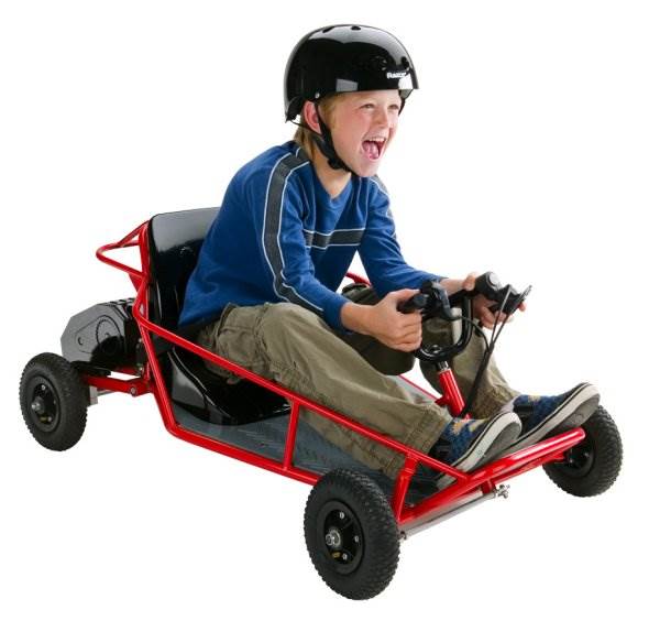 Razor Dune Buggy Electric Kids Electric Go Cart with Youth Helmet & Safety Pads - VMInnovations