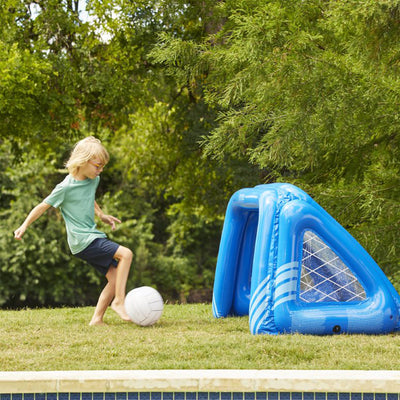 Intex Fun Goals Water Polo/Soccer Game Floating Swimming Pool Toy (Used)