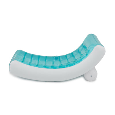 Intex Inflatable Rockin' Lounge Swimming Pool Floating Raft Chair with Cupholder
