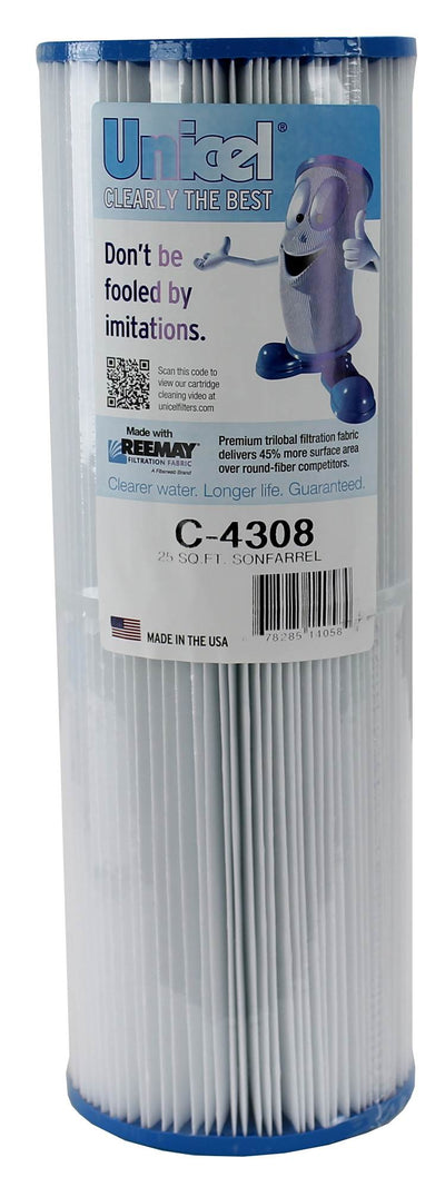 Unicel C-4308 Spa Hot Tub Replacement Filter Cartridge 25 Sq Ft (Open Box)