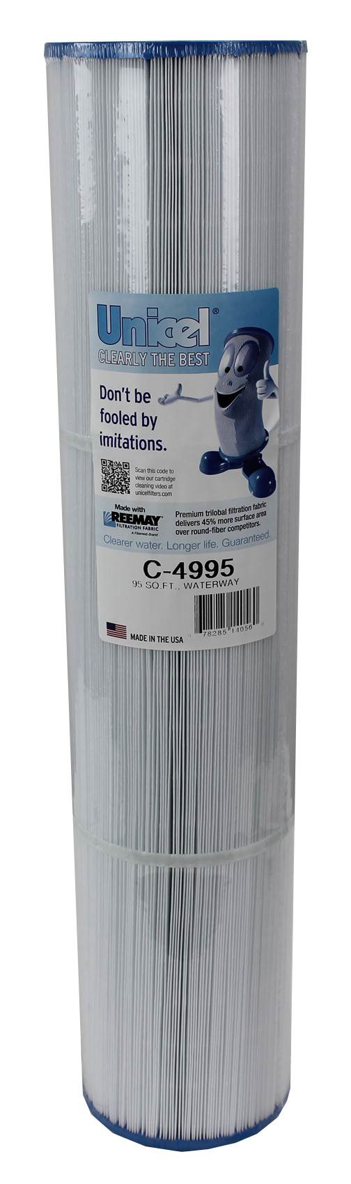 Unicel Spa Replacement Cartridge Filter 95 Sq Ft PLEATCO PCAL100  (Open Box)