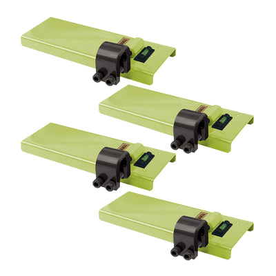Timber Tuff Wood Beam Cutting Guide Portable Sawmill for Chainsaws (4 Pack)