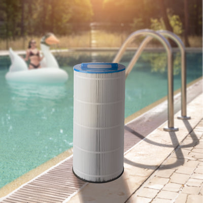 Unicel C-9481 Replacement 120 Sq Ft Swimming Pool Filter Cartridge, 218 Pleats - VMInnovations
