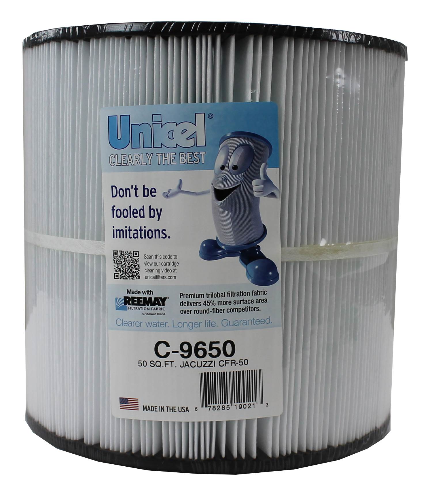 Unicel C-9650 Spa Replacement Filter Cartridge CFR 50 Sq Ft PJ50 FC-1460 - VMInnovations