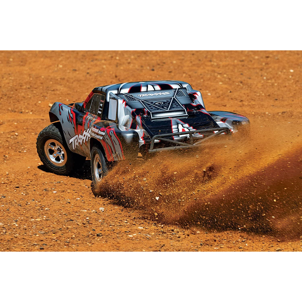 Traxxas Slash 4x4 Short Course Remote Control RC Truck, 2WD, 1/10 Scale (Used)
