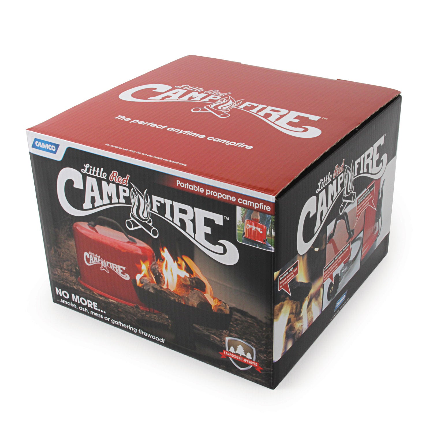 Olympian Little Red Portable Tabletop Propane Heater Fire Pit 11.25" (Open Box) - VMInnovations