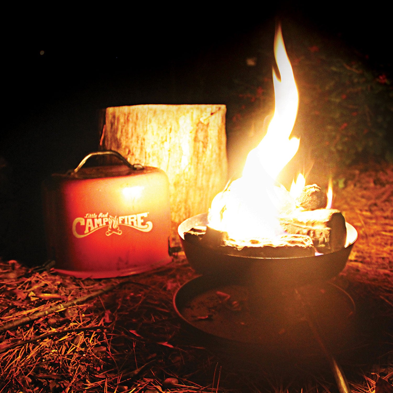 Olympian Little Red Portable Tabletop Propane Heater Fire Pit 11.25" (Open Box) - VMInnovations