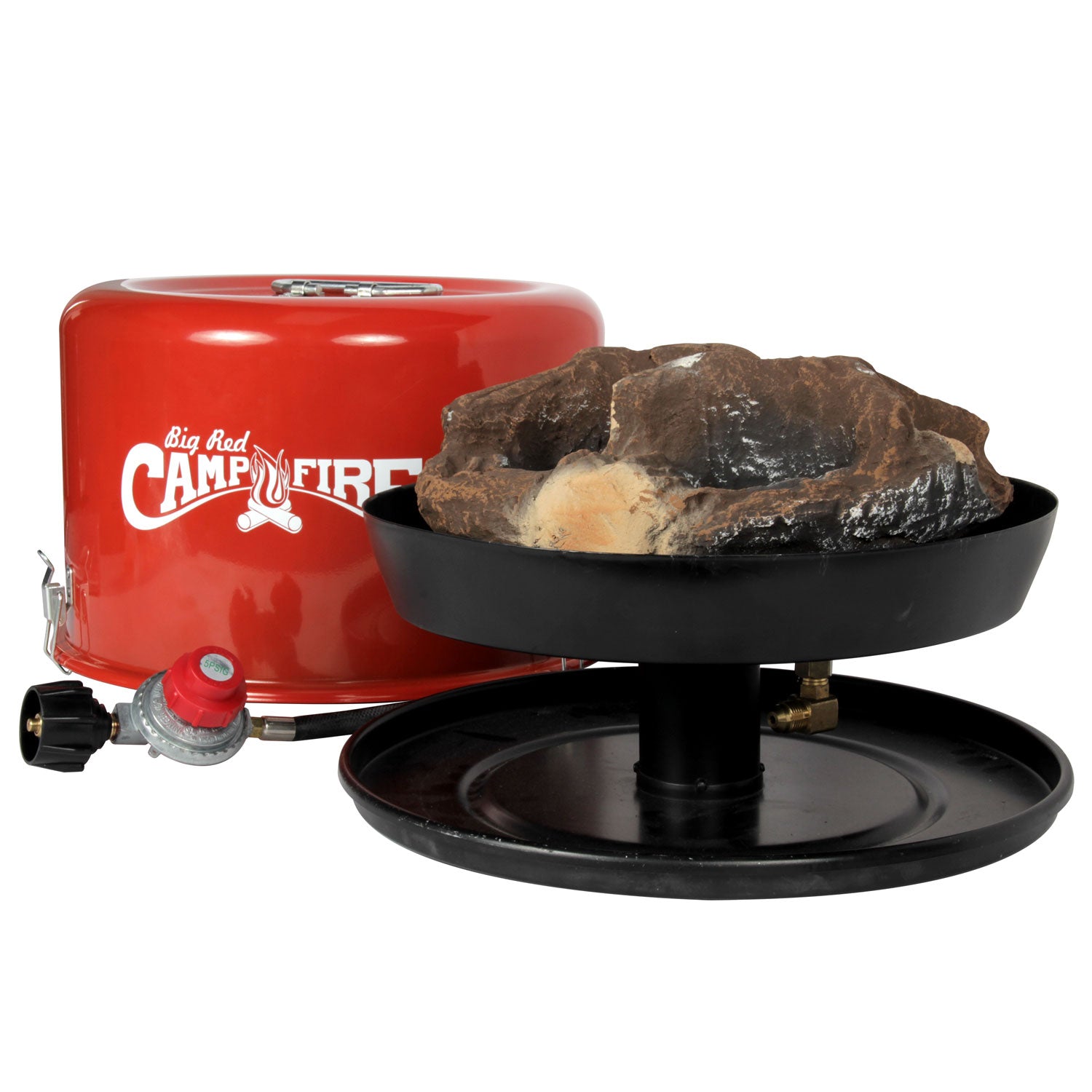 Olympian Big Red Portable Tabletop Propane Heater Fire Pit, 13.25" (For Parts) - VMInnovations