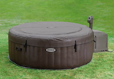 Intex Pure Spa 4-Person Inflatable Portable Jet Massage Heated Hot Tub | 28421E